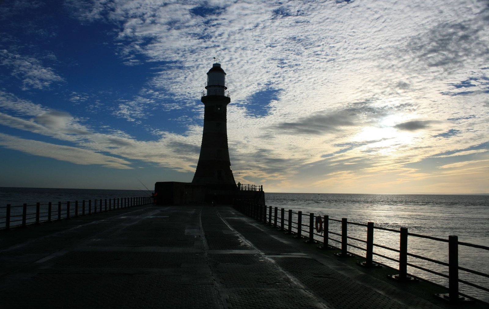 Roker Pier and Lighthouse on the Sunderland coast